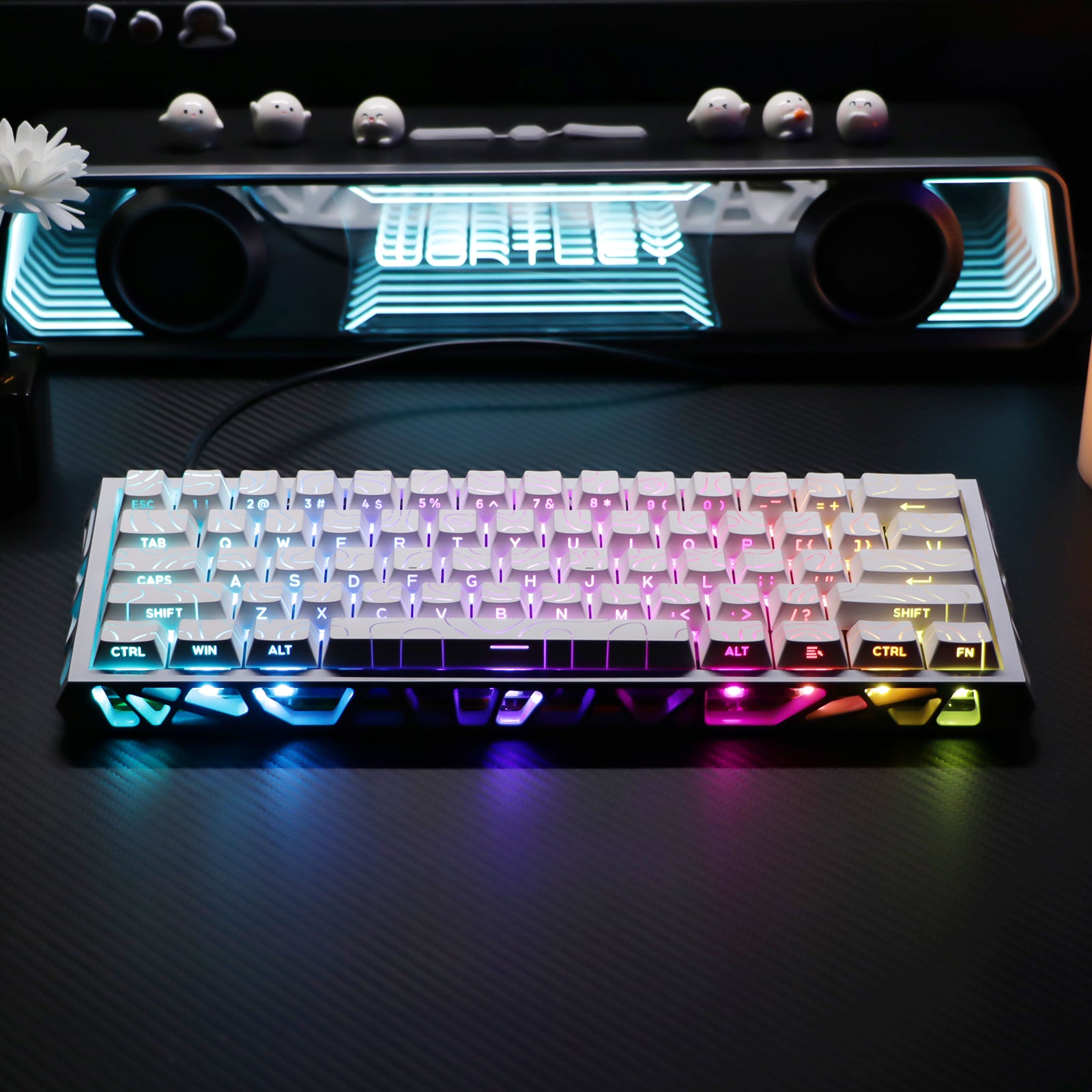 NC61 Magnetic Shaft Single-Mode Mechanical Keyboard