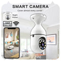 Light Bulb Security Camera Outdoor 2packs HD Wireless 5GHz&2.4GHz WiFi Home IP Cameras E27 360 Degre
