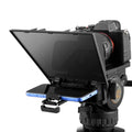 Teleprompter, 8' Aluminum Alloy, Desktop Prompter With Adjustable Spectroscope, Remote Control, For 
