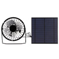 5W Mini Solar Panel With Portable Cooling Fan Photovoltaic Solar Panel Set For Greenhouse